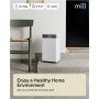 Mill Dehumidifier , MDH12 , Power 200 W , Suitable for rooms up to 8-15 m² , Water tank capacity 2 L , White