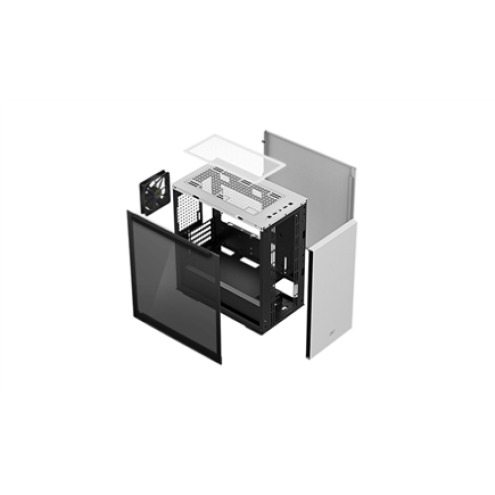 Deepcool , MACUBE 110 WH , White , mATX , ATX PS2 （Length less than 170mm)