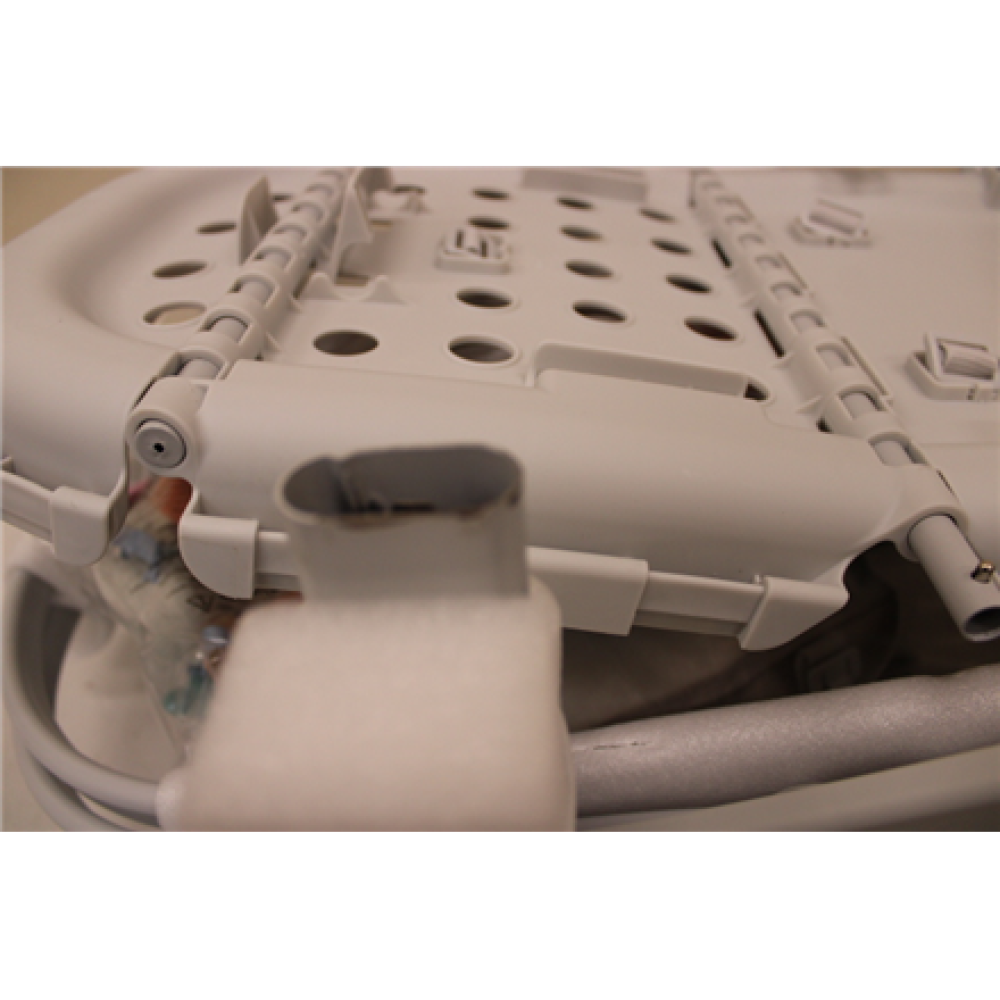 SALE OUT. CHICCO Baby Hug 4 in 1 Glacial Multifunctional Crib, Gray , Chicco , DAMAGED PACKAGING, SCRATCHED ON LEGS
