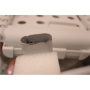 SALE OUT. CHICCO Baby Hug 4 in 1 Glacial Multifunctional Crib, Gray , Chicco , DAMAGED PACKAGING, SCRATCHED ON LEGS