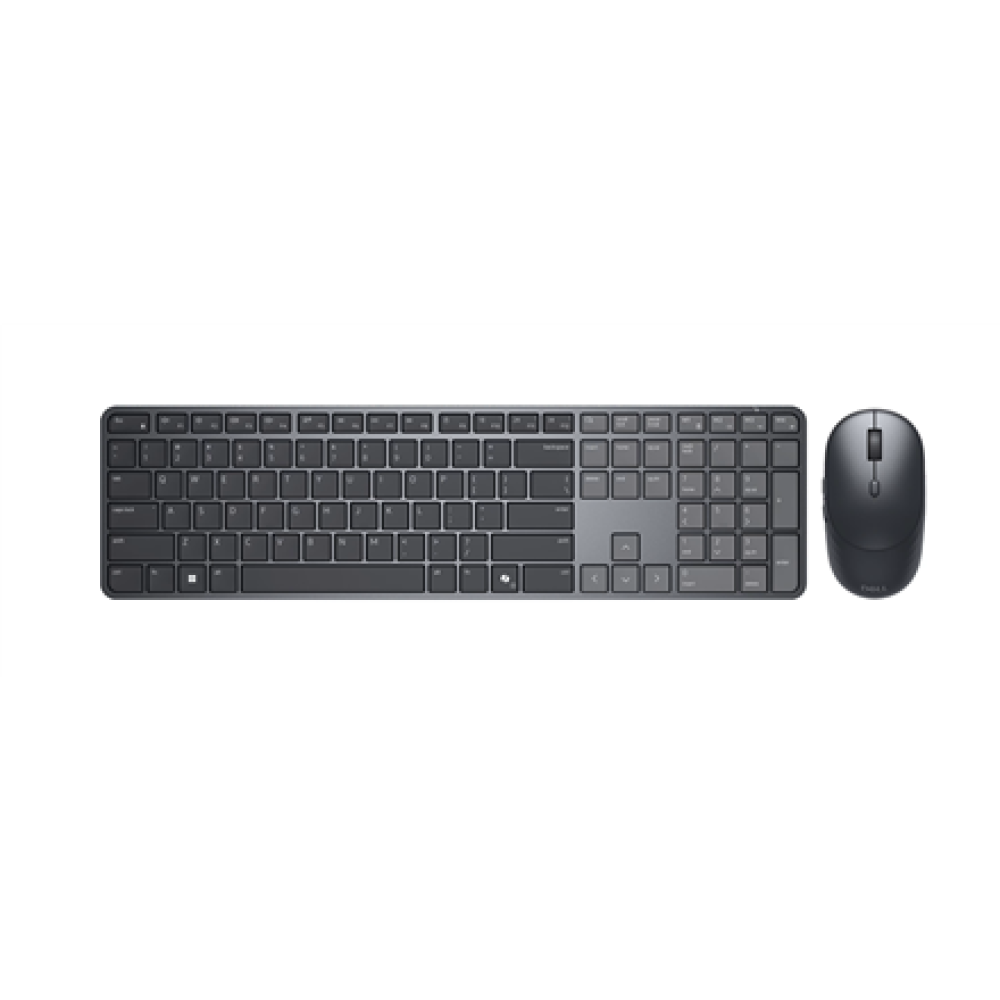 Dell , Pro 7 Slim KM726 , Keyboard and Mouse Set , Wireless , Mouse included , Batteries included , Lithuanian , Wireless connection , Black
