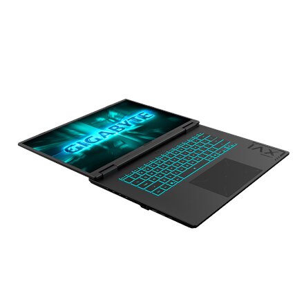 Gigabyte A16 Gaming 3VH , Black Steel , 16 , IPS , WUXGA , 1920 x 1200 pixels , 165 Hz , Anti-glare , AMD Ryzen 7 , 260 , 16 GB , SO-DIMM DDR5 , Solid-state drive capacity 512 GB , NVIDIA GeForce RTX 5060 , GDDR7 , 8 GB , Windows 11 Home , 802.11ax , Blue