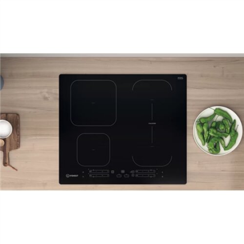 INDESIT , Hob , IB 65B60 NE , Induction , Number of burners/cooking zones 4 , Touch , Timer , Black