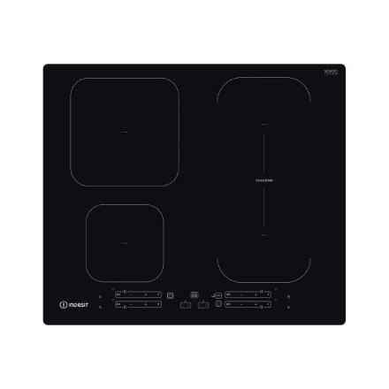 INDESIT , Hob , IB 65B60 NE , Induction , Number of burners/cooking zones 4 , Touch , Timer , Black