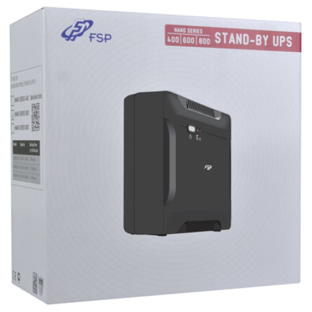 FSP , Nano 800 , 800 VA , 220/ 230/ 240 VAC V , 270 V