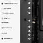 Hisense TV , 40A4S , 40 , Smart TV , VIDAA Smart OS , FHD , Black