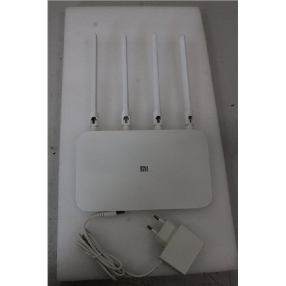 SALE OUT. Xiaomi Mi Router 4A Giga Version, White , Xiaomi Mi Router 4A Giga Version , 802.11ac , 300 + 867 Mbit/s , 10/100/1000 Mbit/s , Ethernet LAN (RJ-45) ports 2 , MU-MiMO Yes , Antenna type 4 External Antennas , 3 month(s) , USED, MISSING MANUALS