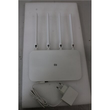 SALE OUT. Xiaomi Mi Router 4A Giga Version, White , Xiaomi Mi Router 4A Giga Version , 802.11ac , 300 + 867 Mbit/s , 10/100/1000 Mbit/s , Ethernet LAN (RJ-45) ports 2 , MU-MiMO Yes , Antenna type 4 External Antennas , 3 month(s) , USED, MISSING MANUALS
