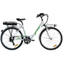 Italwin Nuvola4, E-Bike, Motor power 250 W, Wheel size 24 , Warranty 24 month(s), White/Green