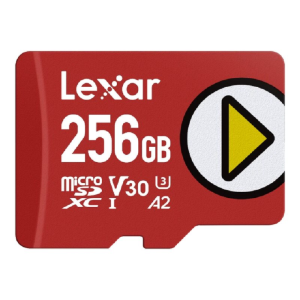 Lexar PLAY , 256 GB , microSDXC , Flash memory class 10