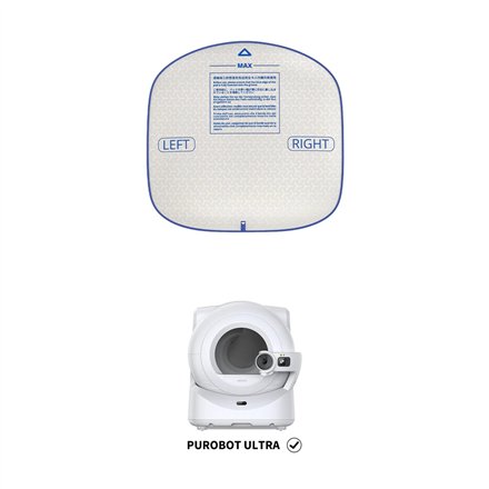 PETKIT , Purobot Ultra Cat Litter Mat , 44 x 44 x 1 cm