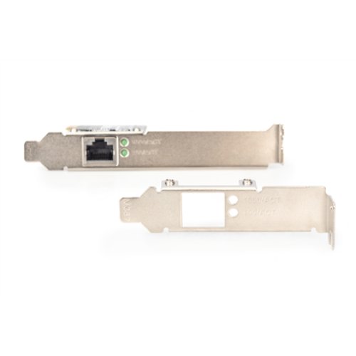 Digitus , Gigabit Ethernet PCI Express Card 32-bit, low profile bracket, Realtek RTL8111H , DN-10130-1