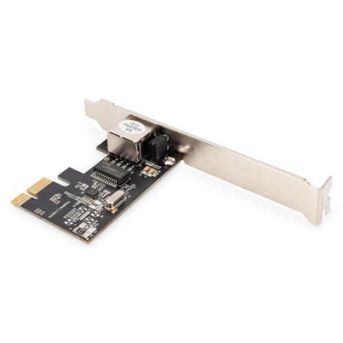 Digitus , Gigabit Ethernet PCI Express Card 32-bit, low profile bracket, Realtek RTL8111H , DN-10130-1