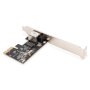 Digitus , Gigabit Ethernet PCI Express Card 32-bit, low profile bracket, Realtek RTL8111H , DN-10130-1