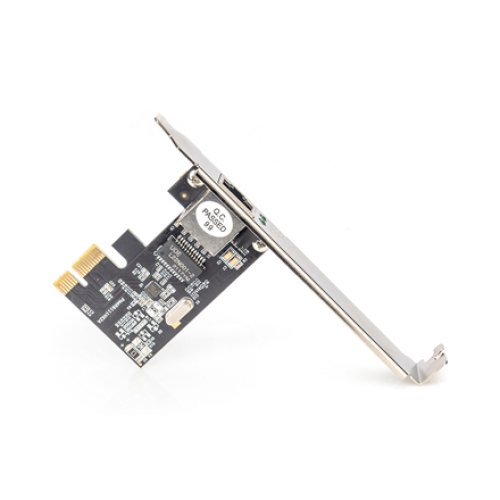 Digitus , Gigabit Ethernet PCI Express Card 32-bit, low profile bracket, Realtek RTL8111H , DN-10130-1