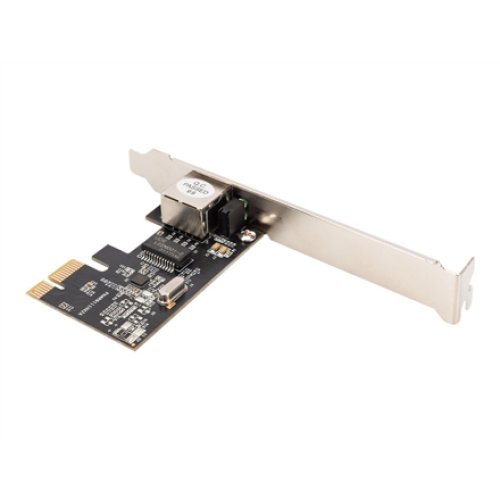 Digitus , Gigabit Ethernet PCI Express Card 32-bit, low profile bracket, Realtek RTL8111H , DN-10130-1