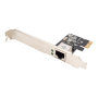 Digitus , Gigabit Ethernet PCI Express Card 32-bit, low profile bracket, Realtek RTL8111H , DN-10130-1