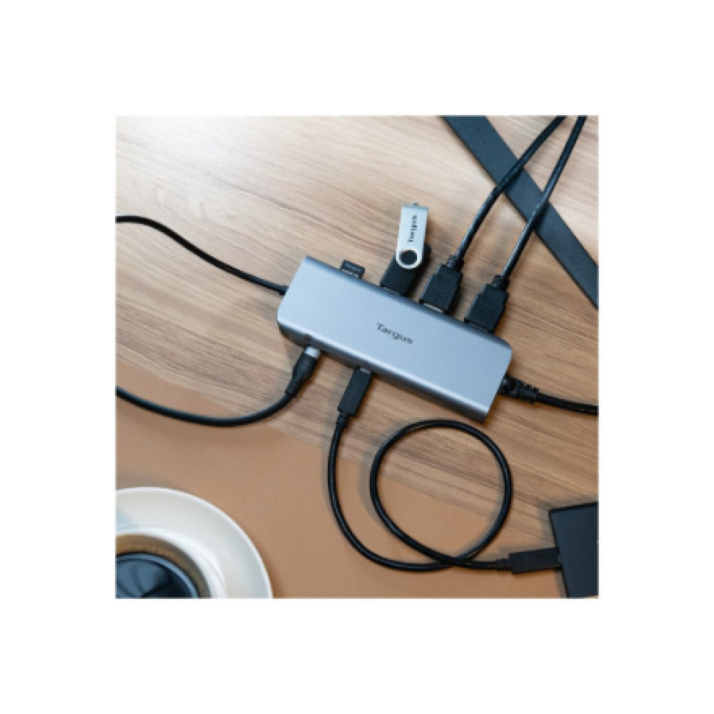 Targus Dual Video Mobile Dock with 140W EPR Pass-Thru , DOCK427GL , HDMI ports quantity 2