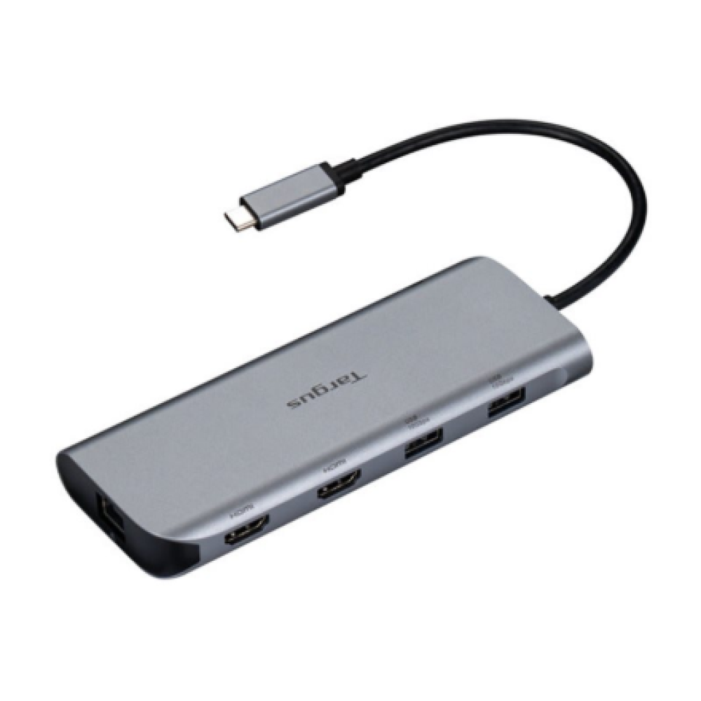 Targus Dual Video Mobile Dock with 140W EPR Pass-Thru , DOCK427GL , HDMI ports quantity 2