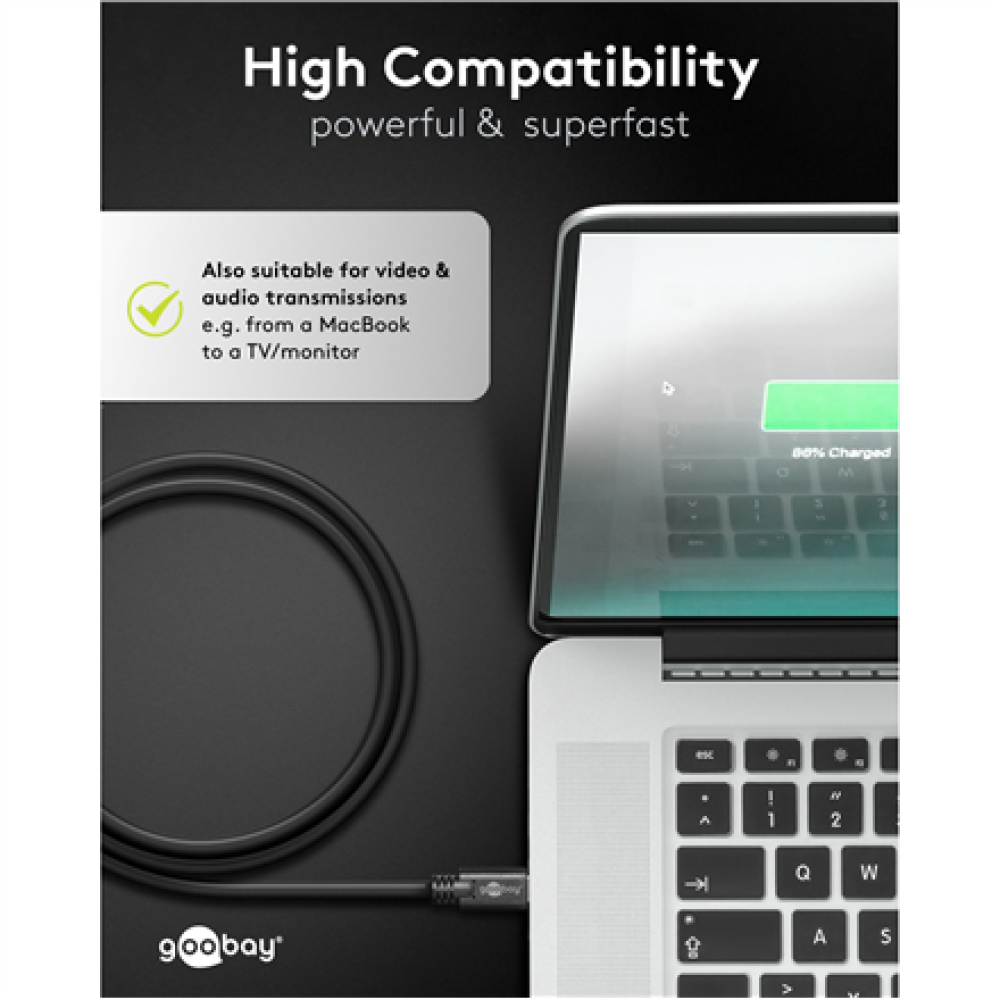 Goobay USB-C Cable , 612812 , USB-C