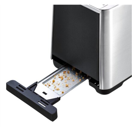 TEFAL , Toaster , Equinox TT420D30 , Power 900 W , Number of slots 2 , Housing material Stainless Steel , Stainless steel/Black