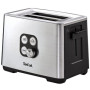 TEFAL , Toaster , Equinox TT420D30 , Power 900 W , Number of slots 2 , Housing material Stainless Steel , Stainless steel/Black