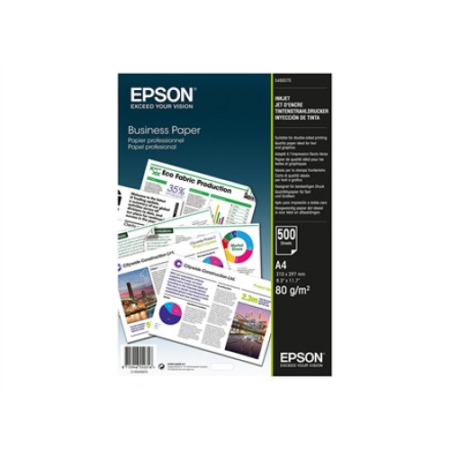 Business Paper 500 sheets , Printer , White , 80 g/m² , A4