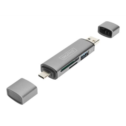 Digitus , Card reader - USB 3.0/USB-C , DA-70886