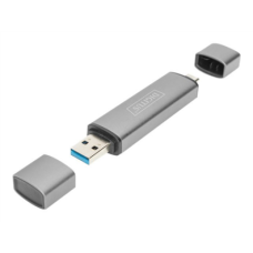 DIGITUS Dual Card Reader Hub USB-C / USB 3.0, OTG , Digitus , Card reader - USB 3.0/USB-C , DA-70886