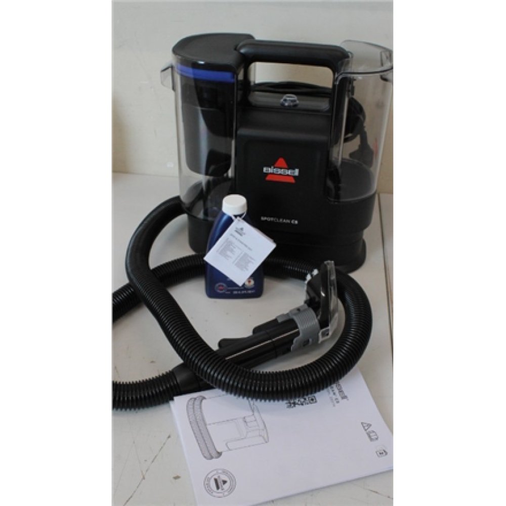 SALE OUT. Bissell , SpotClean C5 Select Portable Carpet and Upholstery Cleaner , 3928N , Corded operating , Handheld , Washing function , 400 W , Black/Blue , Warranty 24 month(s) , Battery warranty 24 month(s) , DAMAGED PACKAGING, SMALL SCRATCHED ON TOP