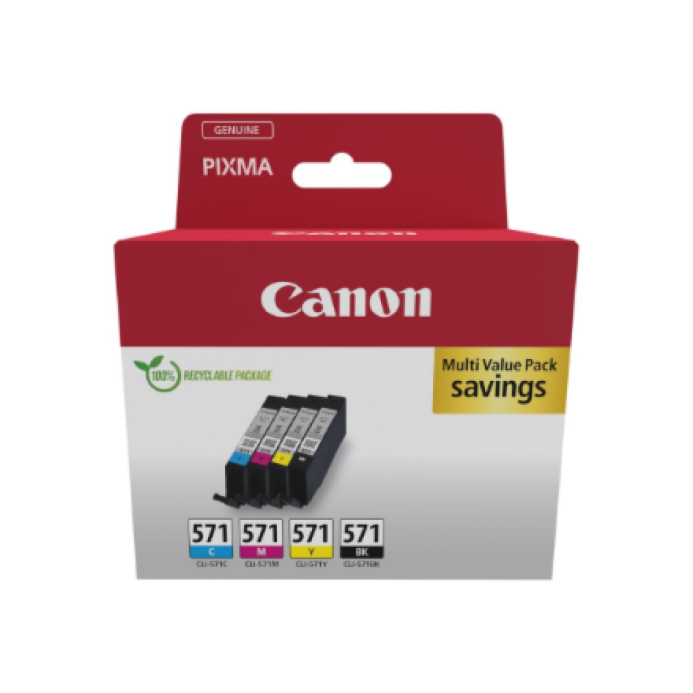 Canon CLI-571 , Ink cartridges , Multipack