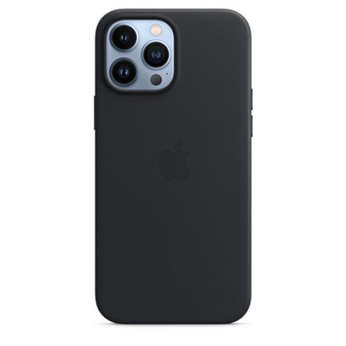 Apple iPhone 13 Pro Max Leather Case with MagSafe Midnight