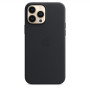 Apple iPhone 13 Pro Max Leather Case with MagSafe Midnight