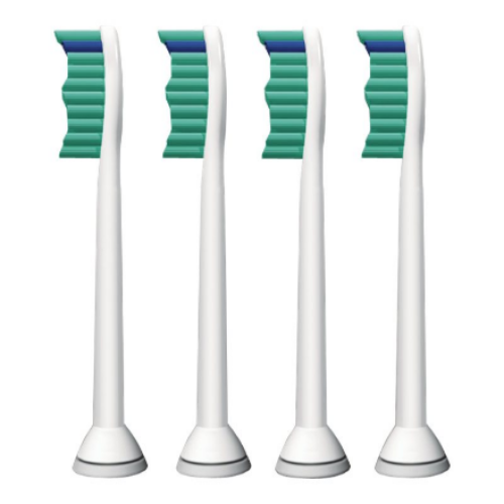 Philips , Toothbrush Heads , HX6014/07 Standard Sonic , Heads , For adults and children , Number of brush heads included 4 , Sonic technology , White