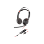 Poly - Plantronics Blackwire C5220 USB-A - headset Poly USB-A Headset Built-in microphone Black Wired USB Type-A