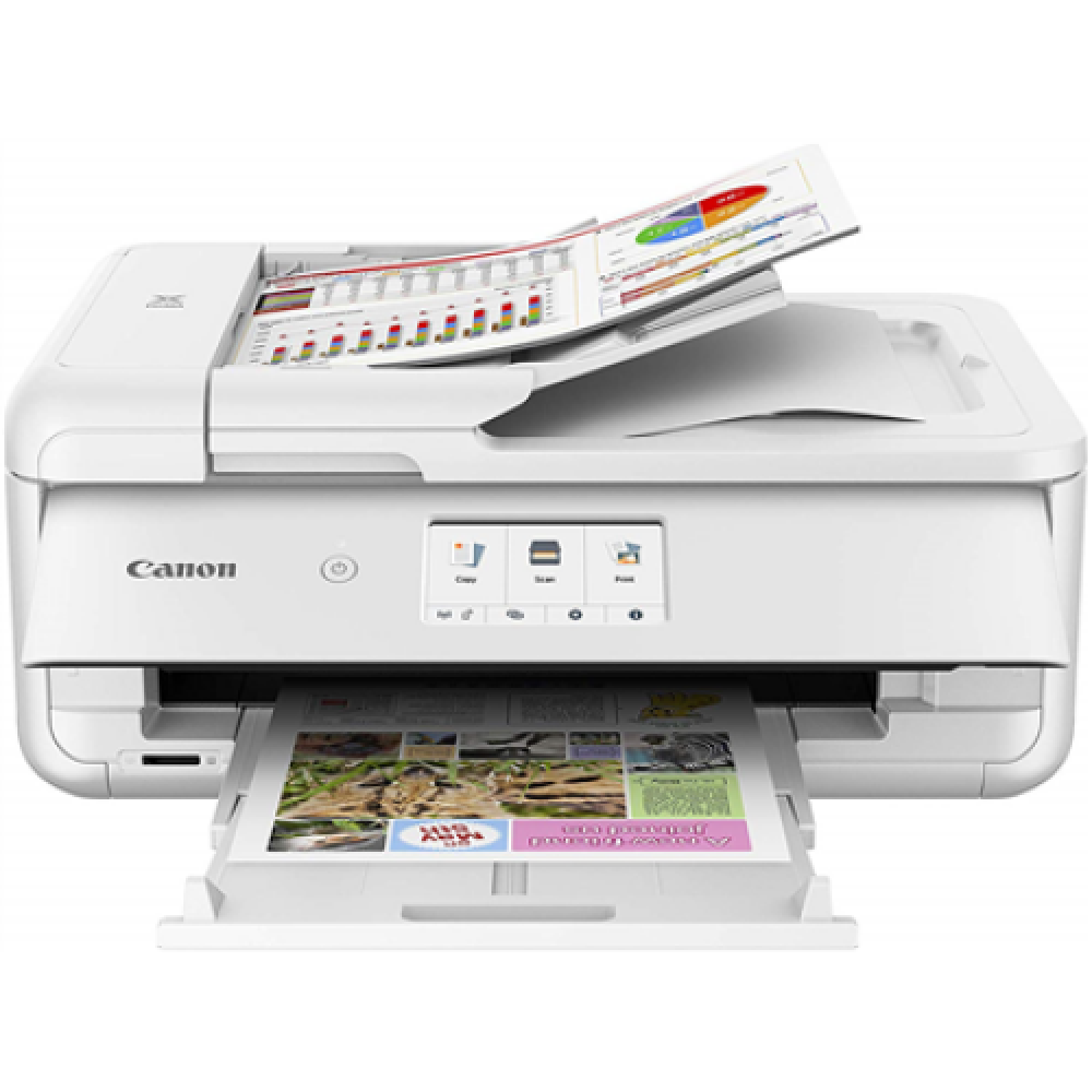 Canon Multifunctional printer PIXMA TS9551C Inkjet Colour All-in-One A3 Wi-Fi White