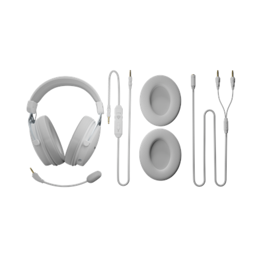 Genesis Gaming Headset , Toron 531 , Wired , Over-Ear , Microphone , White