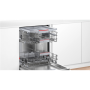 Built-in , Dishwasher , SBH4HVX37E , Width 59.8 cm , Number of place settings 13 , Number of programs 6 , Energy efficiency class E , Display , AquaStop function , White , Height 86.5 cm