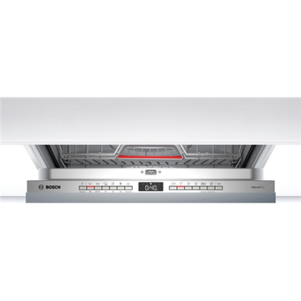 Built-in , Dishwasher , SBH4HVX37E , Width 59.8 cm , Number of place settings 13 , Number of programs 6 , Energy efficiency class E , Display , AquaStop function , White , Height 86.5 cm