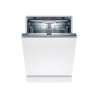 Built-in , Dishwasher , SBH4HVX37E , Width 59.8 cm , Number of place settings 13 , Number of programs 6 , Energy efficiency class E , Display , AquaStop function , White , Height 86.5 cm