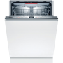 Built-in , Dishwasher , SBH4HVX37E , Width 59.8 cm , Number of place settings 13 , Number of programs 6 , Energy efficiency class E , Display , AquaStop function , White , Height 86.5 cm