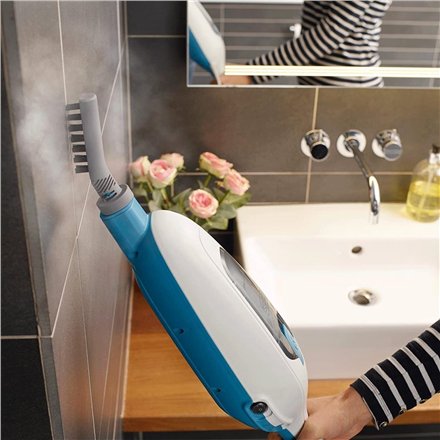 BLACK & DECKER , Steam Mop , FSMH13E5-QS , Corded operating , 1300 W , White