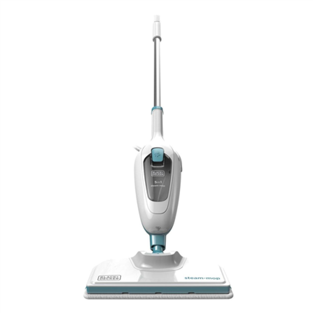 BLACK & DECKER , Steam Mop , FSMH13E5-QS , Corded operating , 1300 W , White