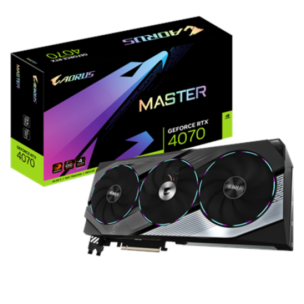 Gigabyte GV-N4070AORUS M-12GD 1.0 NVIDIA 12 GB GeForce RTX 4070 GDDR6X HDMI ports quantity 1 PCI-E 4.0 Memory clock speed 21000 MHz