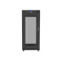 Lanberg , Rack cabinet 19 free-standing 15U/800x1000 (flat pack) with mesh door, LCD , FF01-8015-23BL , Black
