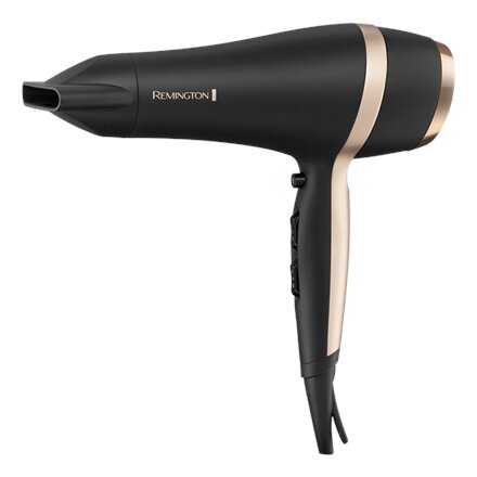 Remington Salon Smooth Hair Dryer Gift Set , D6940GP , 2100 W , Number of temperature settings 3 , Ionic function , Diffuser nozzle , Black