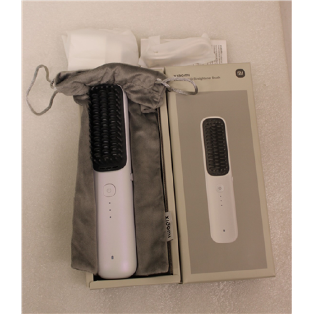 SALE OUT. Xiaomi Cordless Hair Straightener Brush EU , Warranty 24 month(s) , Ceramic heating system , Ionic function , Temperature (min) 160 °C , Temperature (max) 200 °C , DEMO, SCRATCHED