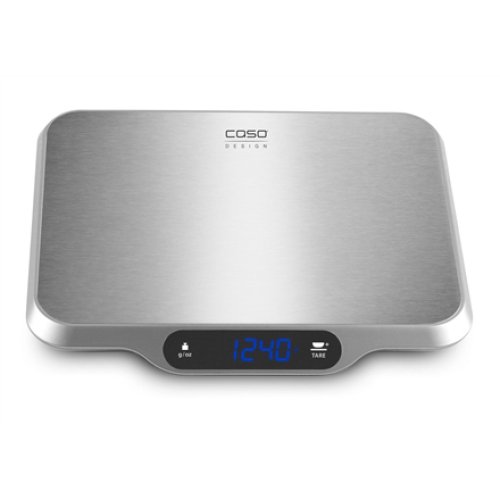 Caso , Kitchen scale , L 15 , Maximum weight (capacity) 15 kg , Graduation 1 g , Display type LCD Display , Stainless steel
