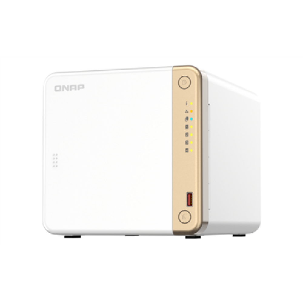 QNAP 4-Bay TS-462-2G Intel Celeron N4505 dual-core Processor frequency 2.0 GHz 2 GB DDR4