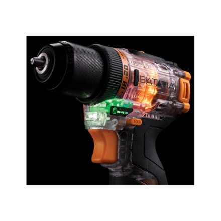Batavia B.V. , Fusion Drill Brushless Drill Driver with battery and charger - 12V